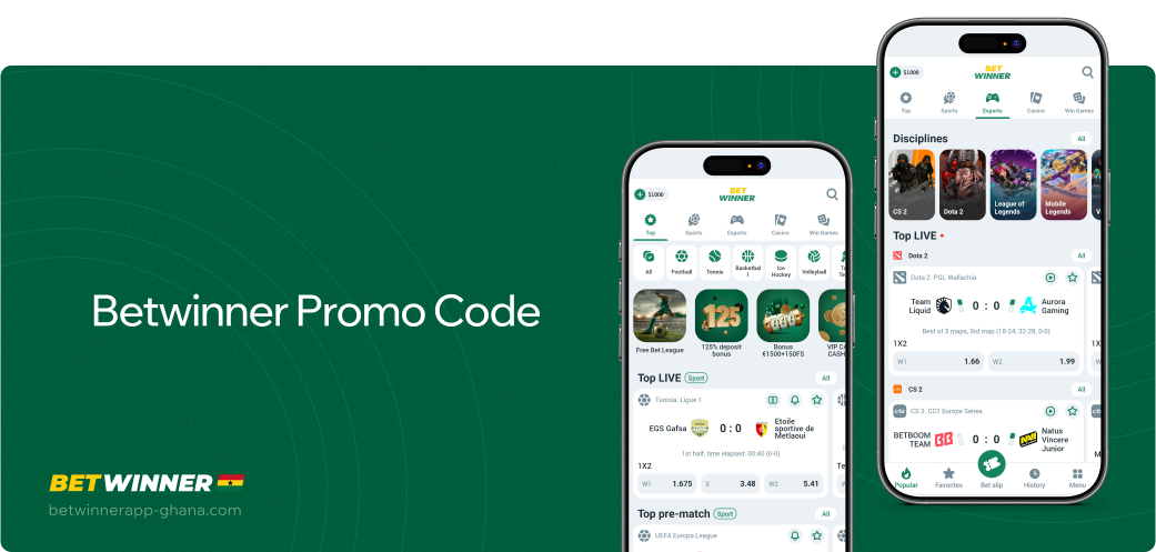Betwinner APP Ghana Promo Code